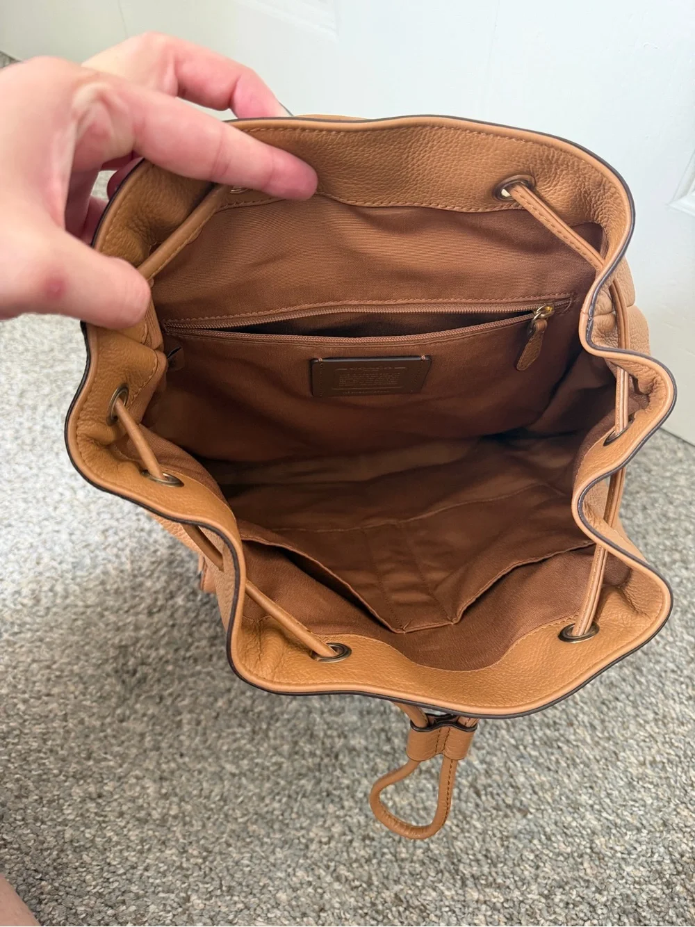 Coach classic leather